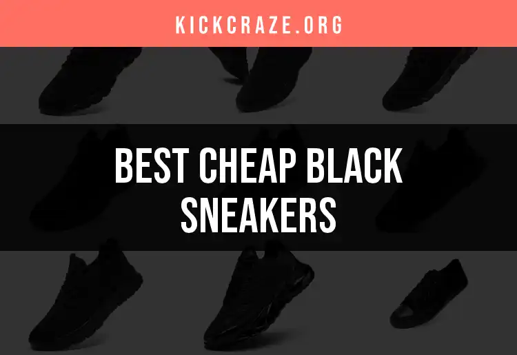 14 Budget-Friendly Black Sneakers That Won't Break the Bank